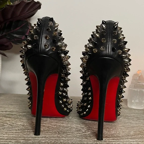 Louboutin pigalle multicolor spike 38.5 - Picture 8 of 9